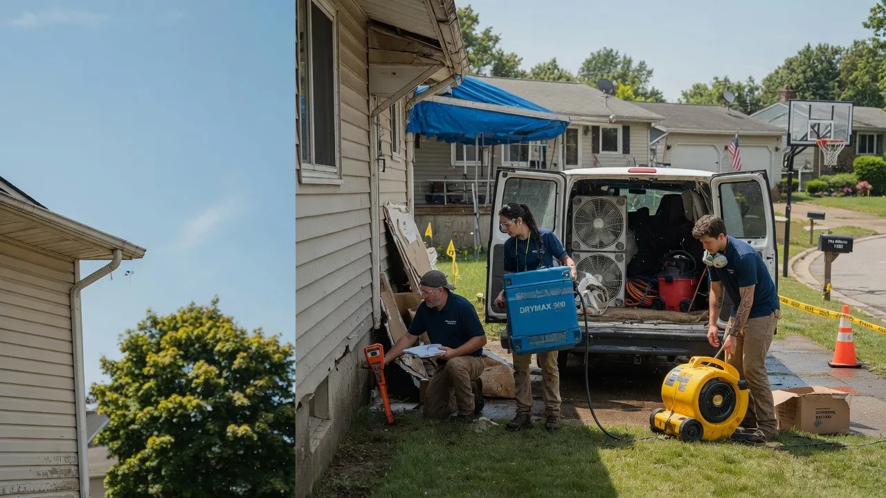Ceiling Leak Cleanup in Carlos, MN near me